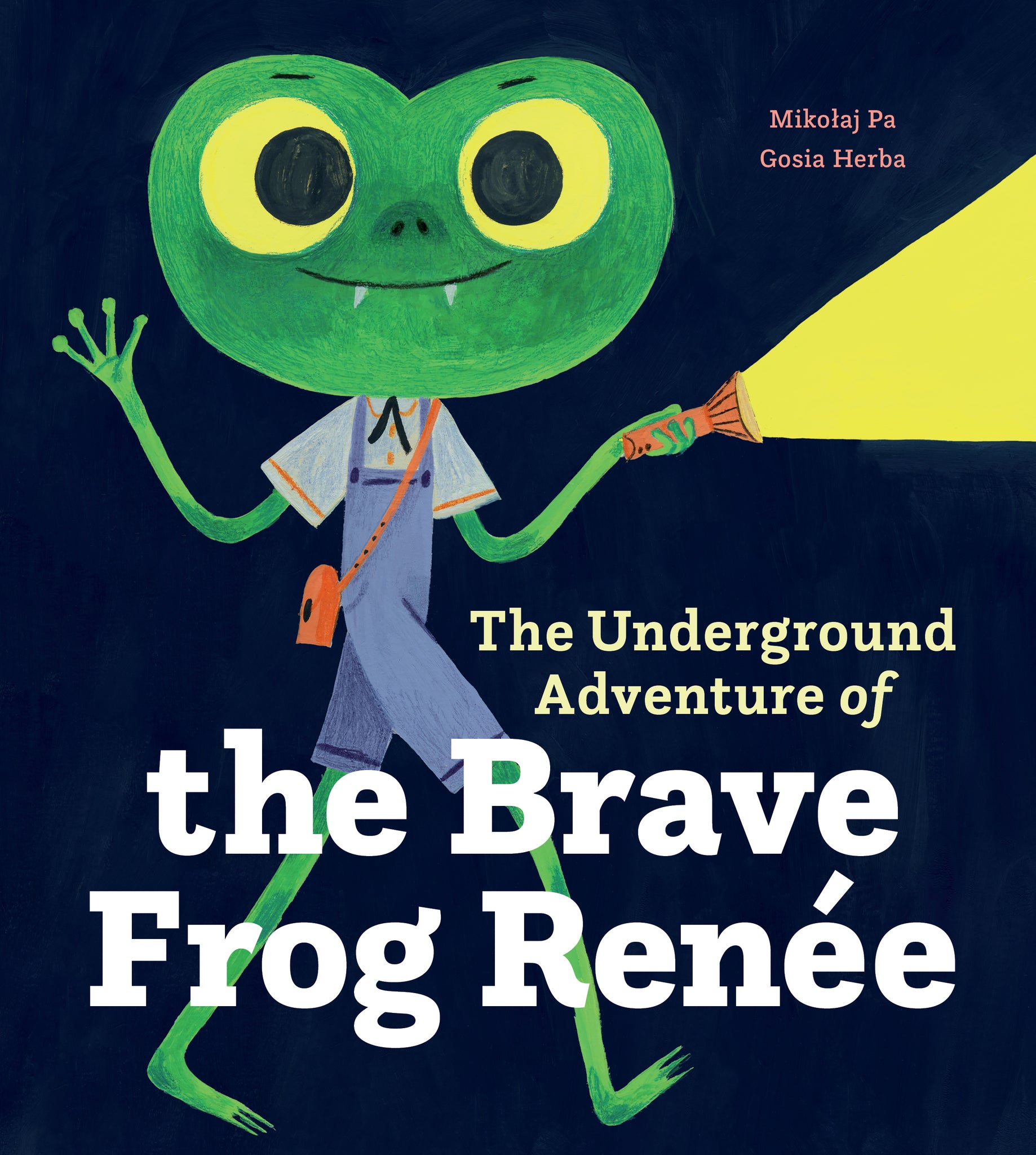Cover image for The Underground Adventure of the Brave Frog Renée ISBN 9781778403507